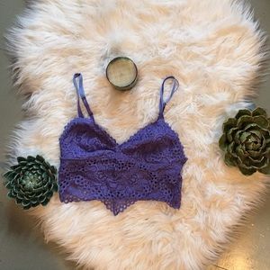 American Eagle purple Bralette